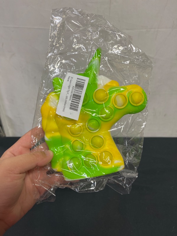 Photo 2 of 3D Fidget Toy Push Pop Bubble Sensory,Big Silicone Autism Sensory Stress Relief,Poping It Relieve Anxiety,Fidget Popitz Popper for Kids Adults, 3D Large Jumbo Fidget Gifts
