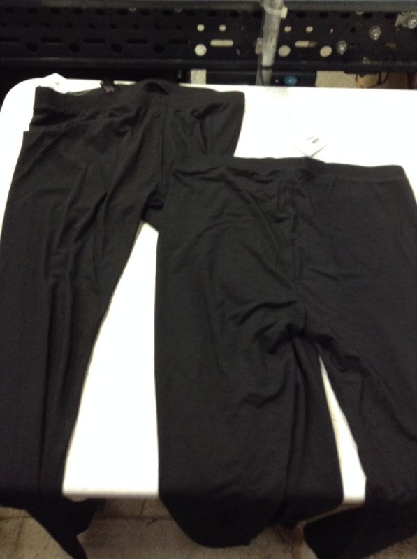 Photo 2 of 32 DEGREES Women's 2 Pack Performance Ultra Light Thermal Baselayer Legging Pant--SIZE SMALL