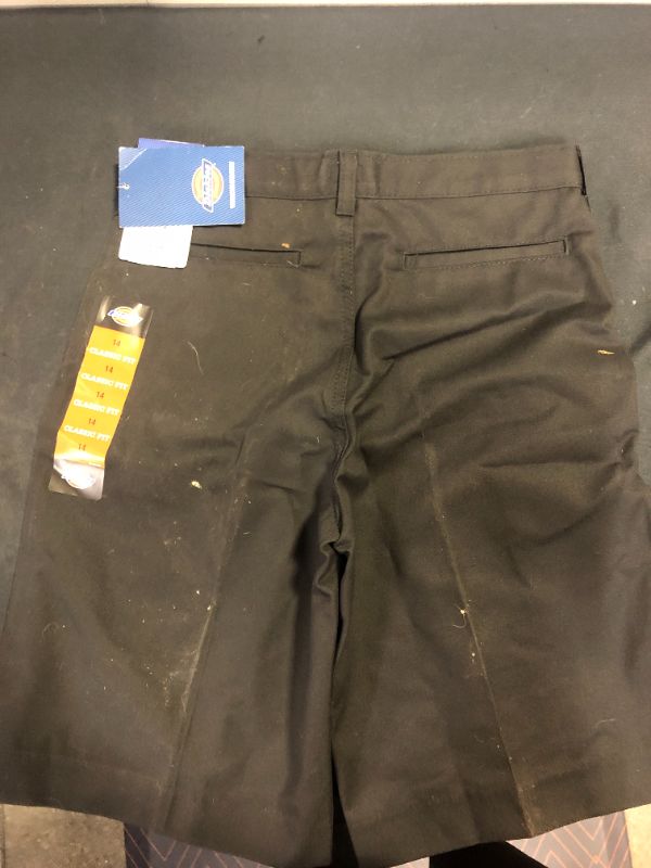 Photo 1 of Dickies Boys' Flexwaist Flat Front Short - 14 Classic Fit 