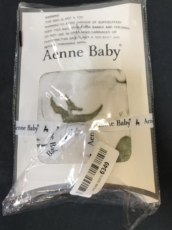 Photo 2 of Aenne Baby Muslin Baby Swaddle Blanket Dinosaur Dino Print