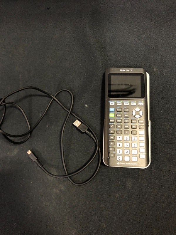 Photo 2 of Texas Instruments TI-84 Plus CE Python Color Graphing Calculator