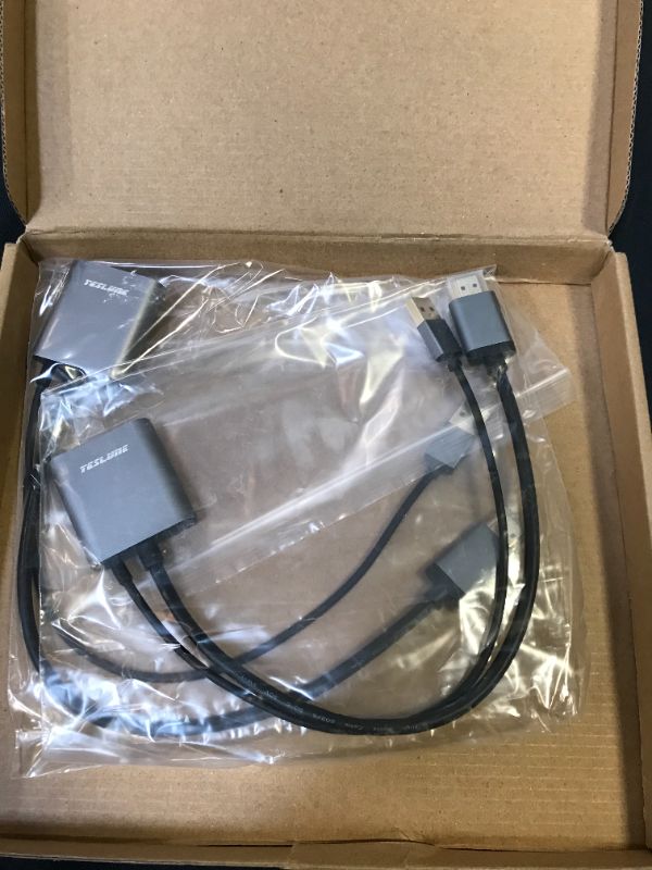 Photo 1 of TESLUNE HDMI 2.0 Cable Enhancer, Innovative HDMI Cable Upgrader, Promote Your HDMI Cable Performance up to 4K@60HZ.
