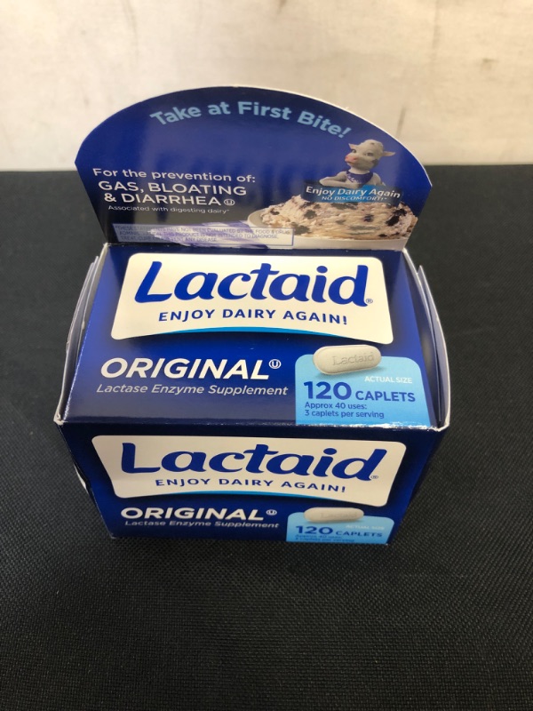 Photo 2 of Original Strength Lactose Intolerance Relief Caplets