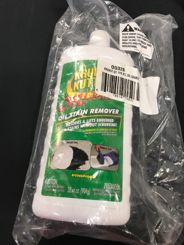 Photo 2 of 32 oz. Oil Grabber Stain Remover