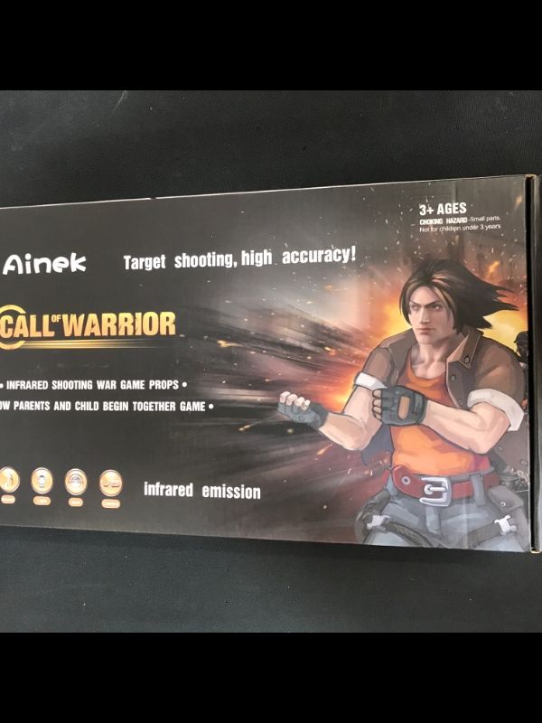 Photo 1 of Ainek Call of Warrior Infrared Laser Tag New in Box --- FACTORY SEALED ----