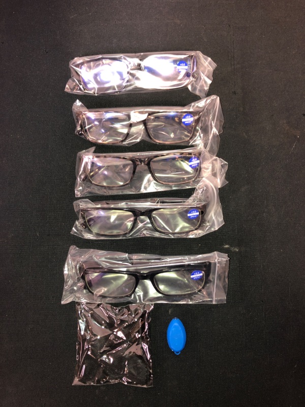 Photo 2 of Gaoye 5-Pack Reading Glasses Blue Light Blocking