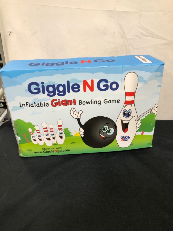 Photo 2 of Giggle N Go Kids Bowling Set Indoor Games or Outdoor Games for Kids. Hilariously Fun Giant Yard Games for Kids and Adults. Fun Sports Games