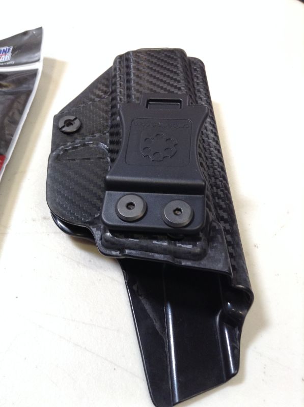 Photo 3 of Amberide IWB KYDEX Holster Fit: S and W SD9 VE and SD40 VE Pistol Inside Waistband Adjustable Cant US KYDEX Made