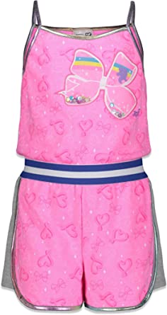 Photo 1 of JoJo Siwa Girls Sleeveless Romper Little Kid to Big Kid Size: 7-8