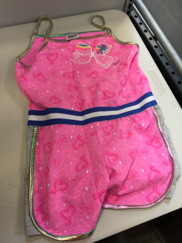 Photo 2 of JoJo Siwa Girls Sleeveless Romper Little Kid to Big Kid Size: 7-8