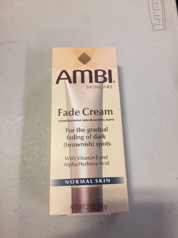 Photo 2 of Ambi Skincare Fade Cream for Normal Skin, Dark Spot Remover for Face & Body, Treats Skin Blemishes & Discoloration, Improves Hyperpigmentation, Corrector, 2 Oz
EXP 02/2024