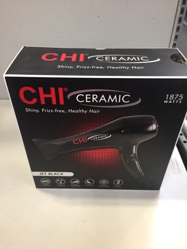 Photo 3 of CHI Ceramic Hair Dryer in Black