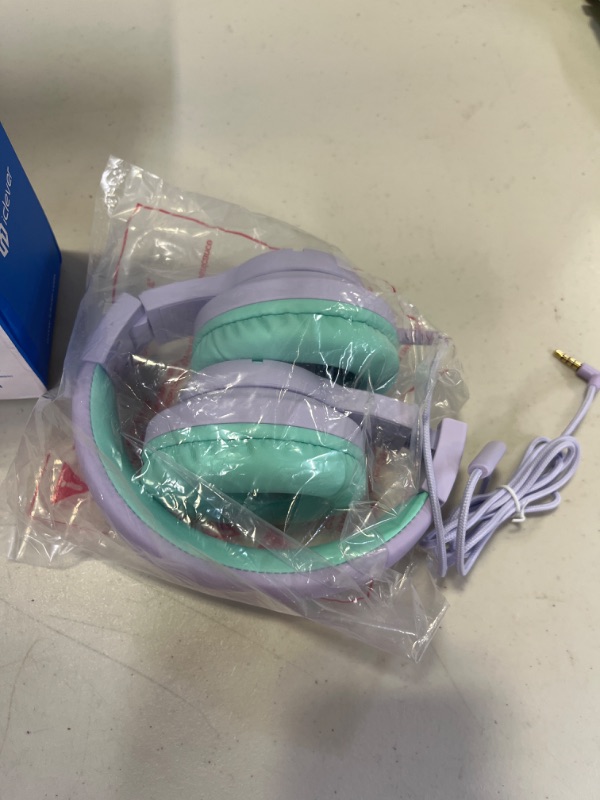 Photo 2 of iClever HS19 Kids Headphones with Microphone