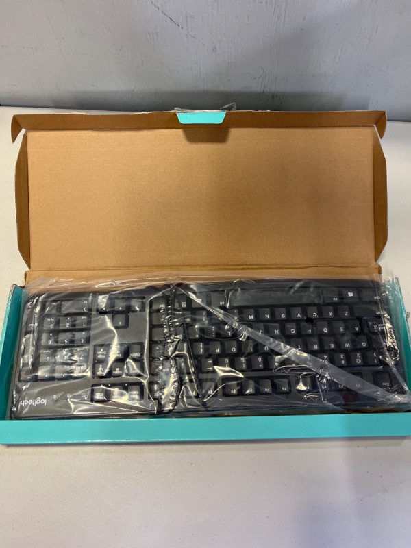 Photo 1 of Logitech K120 USB Wired Standard Keyboard
