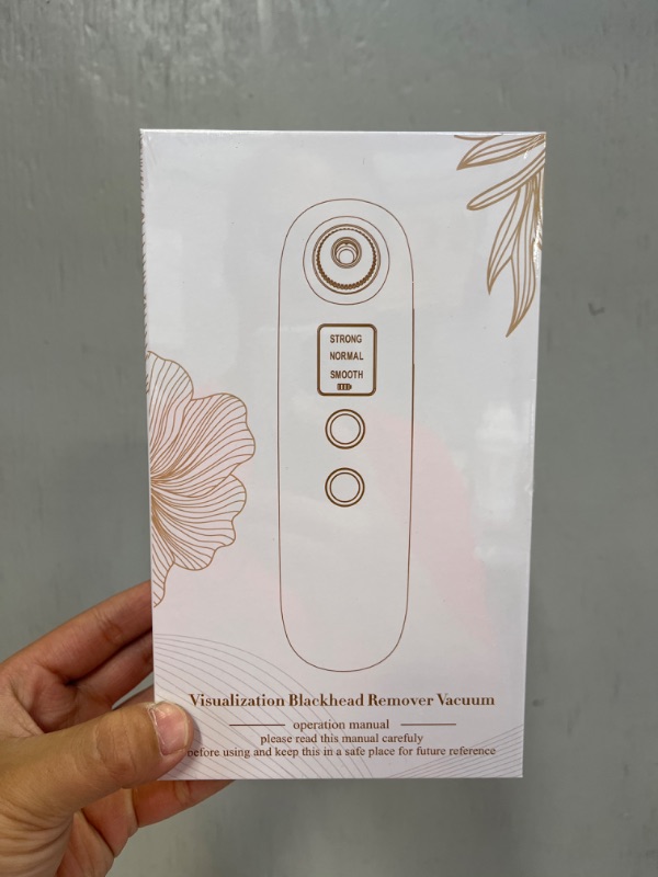 Photo 1 of Blackhead Remover Pore Vacuum with Camera, 20X HD Microscope Visible Facial Pore Cleaner Acne Comedone Whitehead Extractor Kit with 3 Modes and 6 Probes, USB Rechargeable
