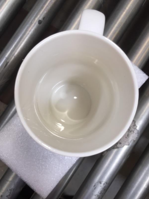 Photo 1 of Belinlen 2 Pack 20 OZ Coffee Cup Simple Pure White Ceramic Cup Plain Large Tall White Ceramic Milk Tea Coffee Mug with Handle