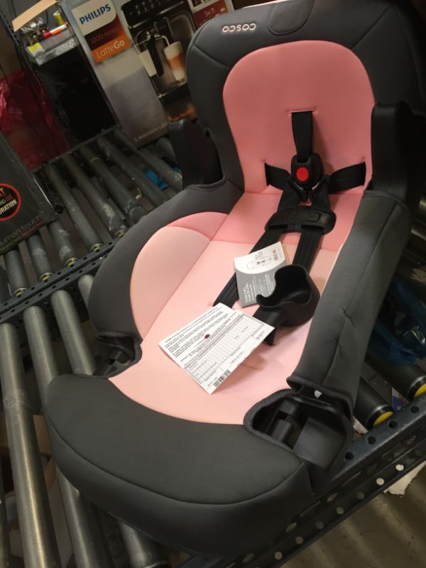 Photo 2 of Cosco Finale DX 2-in-1 Booster Car Seat, Sweetberry, Size: One size, Gray---missing a cup 