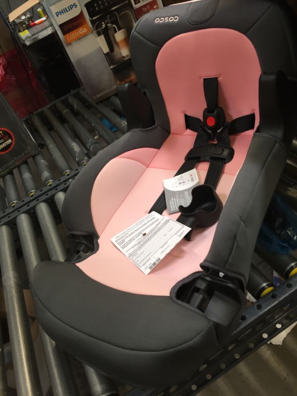 Photo 1 of Cosco Finale DX 2-in-1 Booster Car Seat, Sweetberry, Size: One size, Gray---missing a cup 
