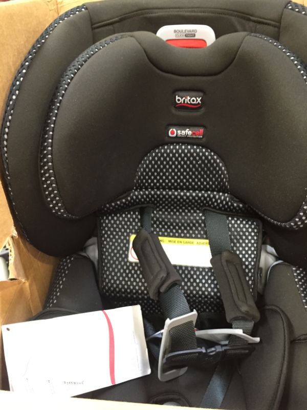 Photo 4 of Britax Boulevard ClickTight Cool Flow Convertible Car Seat - Gray