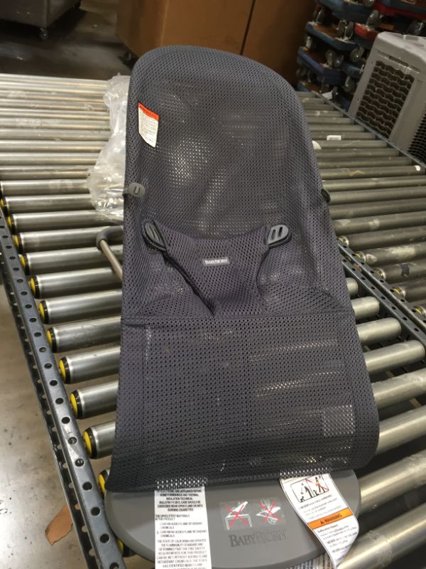 Photo 3 of BABYBJRN Bouncer Bliss 3D Mesh  Anthracite