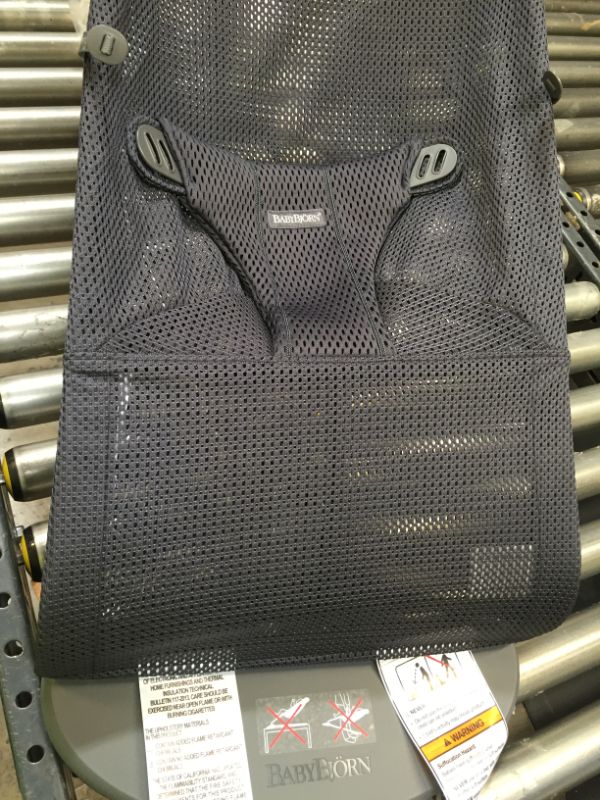 Photo 4 of BABYBJRN Bouncer Bliss 3D Mesh  Anthracite