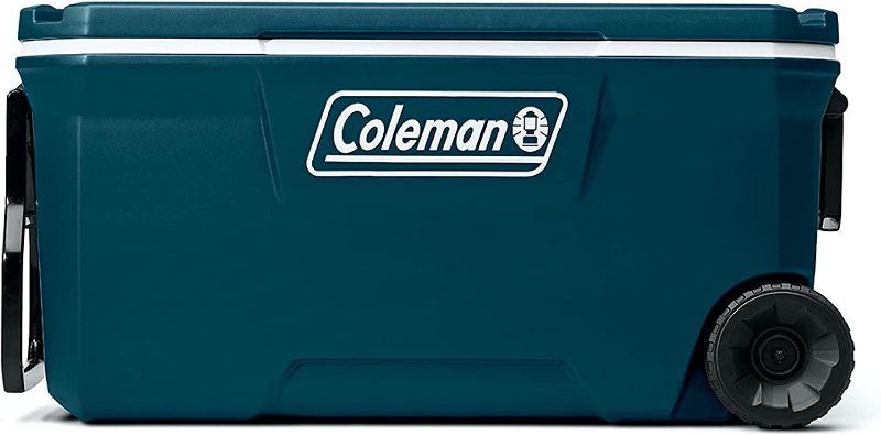 Photo 1 of Coleman Ice Chest | Coleman 316 Series Wheeled Hard Coolers---------used and missing a wheel 
