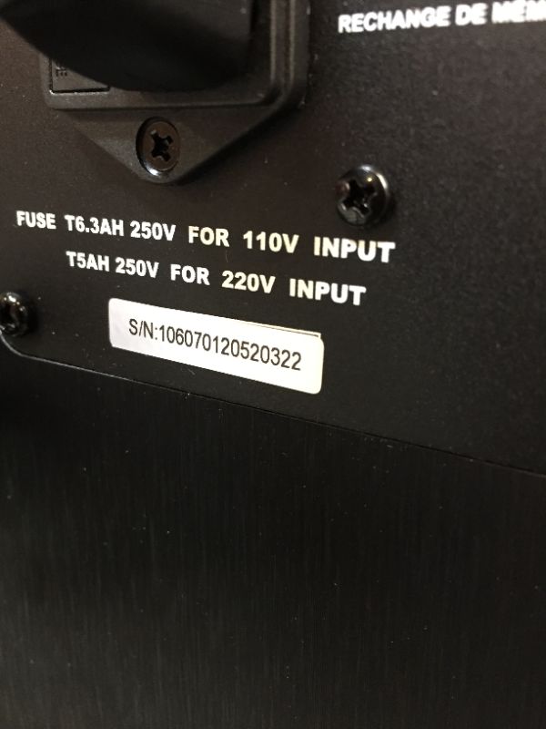 Photo 2 of Klipsch R-115sw Subwoofer unable to test 
