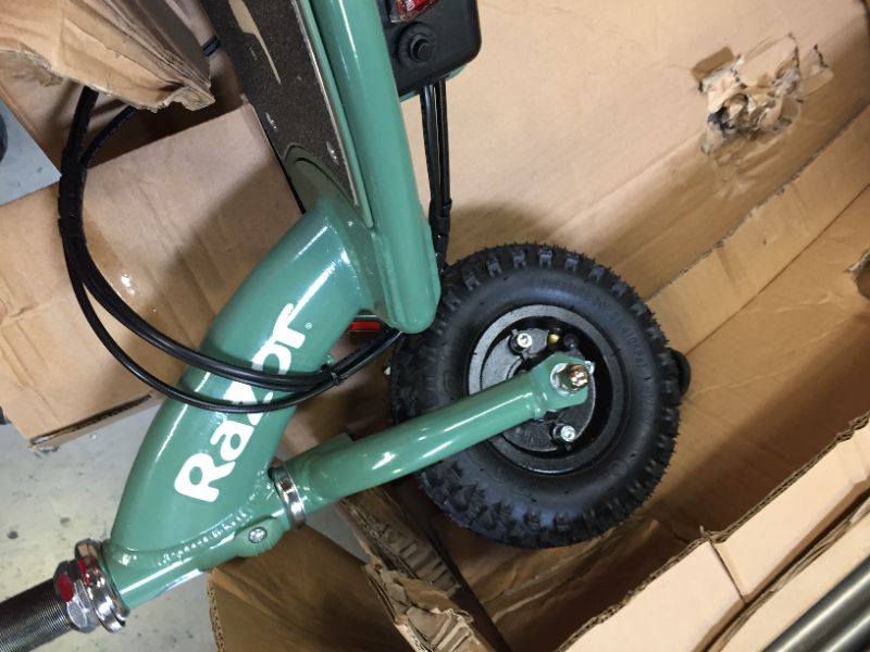 Photo 5 of Razor RX200 Electric Off-Road Scooter , Green, 37 Inch
