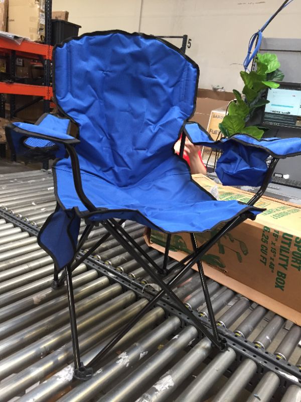 Photo 2 of Amazon Basics Portable Folding Camping Chair with Carrying Bag
