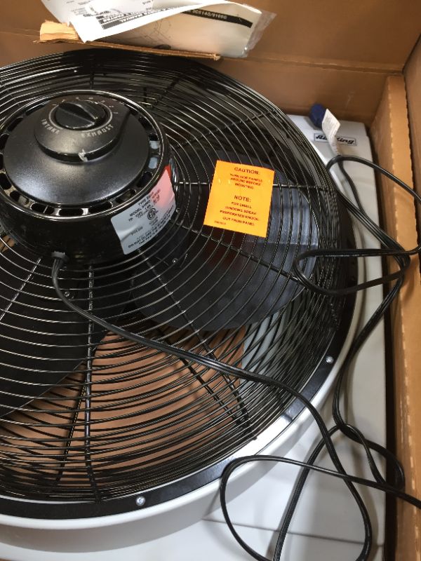 Photo 3 of Air King Air King Whole House Fan: 20 in, Single Phase Motor