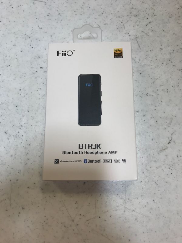 Photo 2 of FiiO BTR3K Receiver Amplifier Bluetooth Headphone Amp High Resolution Support aptX HD/aptX LL/LDAC for Car Audio/Home TV/Speaker/Smartphones/PC (3.5mm/2.5mm Output)
