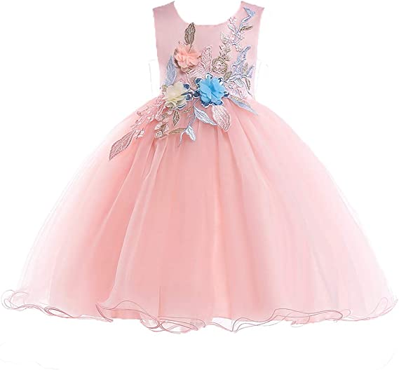 Photo 1 of AIMJCHLD 2-10T Kids Flower Girl Dress Teen Girls Pageant Party Communion Dresses
120