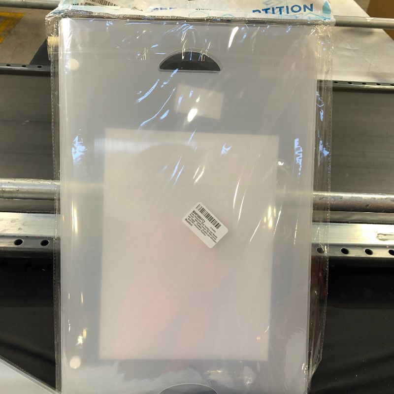 Photo 1 of Sneeze Guard Desk Shield PPE - Plastic Divider Screen for Desk