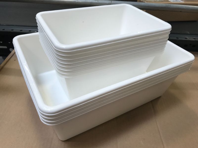 Photo 1 of 10 pcs Small Plastic Containers