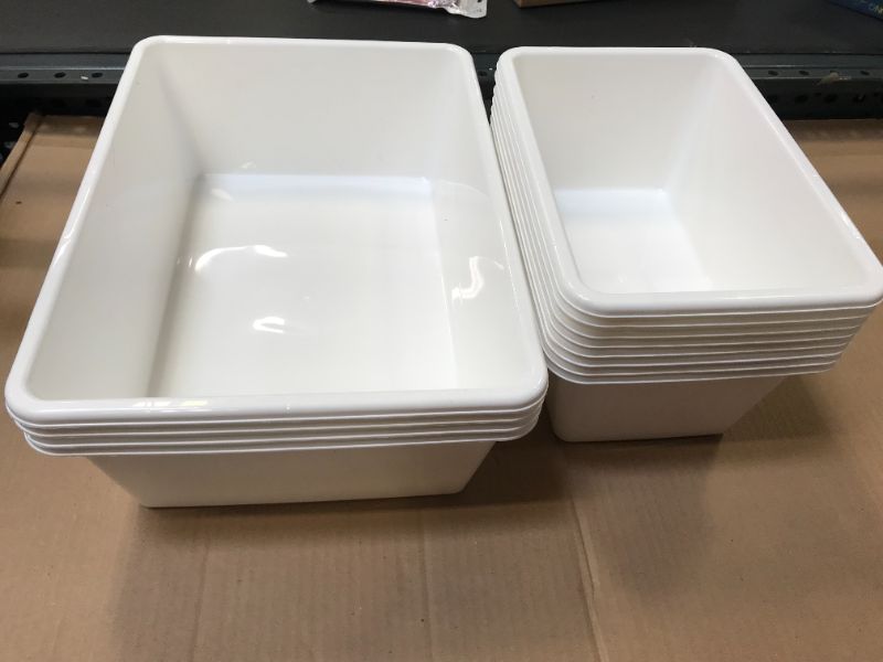 Photo 2 of 10 pcs Small Plastic Containers