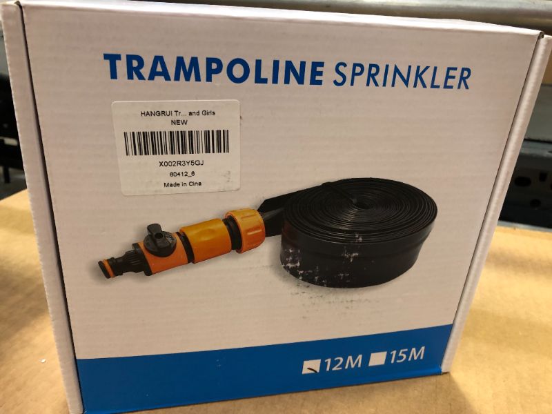 Photo 1 of Bobor Trampoline Sprinkler  (Black, 39ft)
