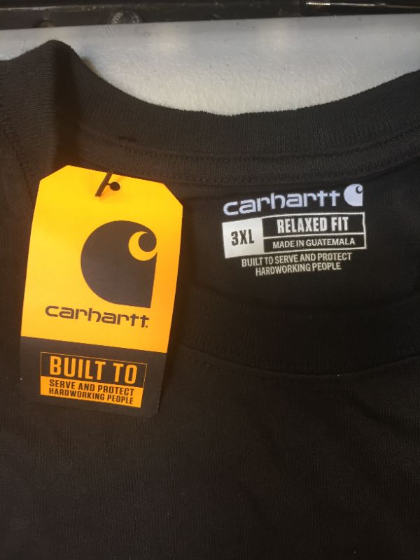 Photo 3 of Carhartt Men's Midweight Sleeveless Pocket Workwear Shirt--Size 3XL
