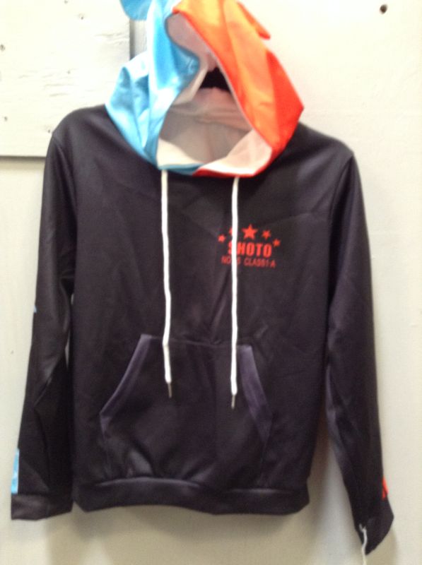 Photo 1 of  Hoodie with Cat Ears Anime Deku Todoroki Hoodie for Kids Sweatshirt Pullover Boys Girls---Unknown Size