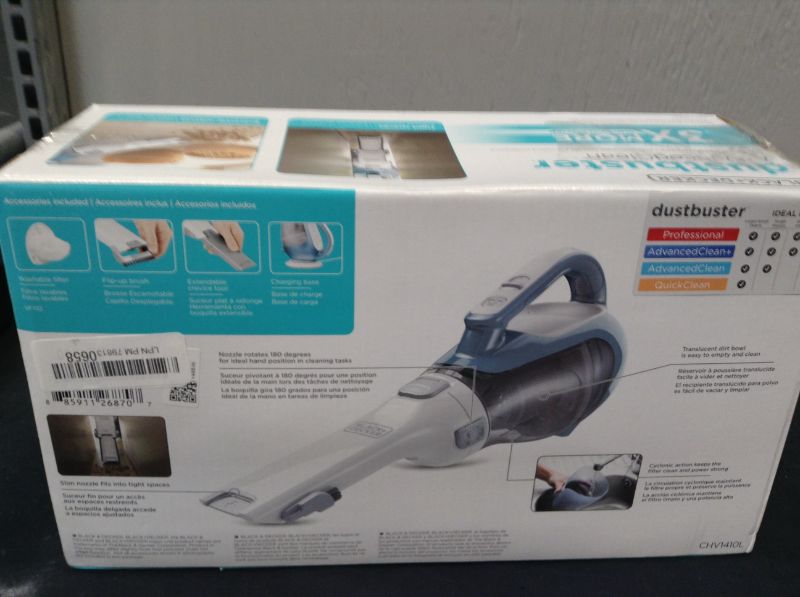 Photo 6 of 16-Volt Max Cordless Lithium DustBuster Hand Vacuum