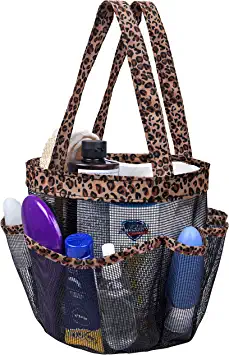 Photo 1 of Korlon Mesh Shower Caddy, Quick Dry Shower Caddy Portable, Toiletry and Bath Organizer Oxford Hanging Shower Tote Bag with 8 Pockets for Camping, Gym, College Dorm
