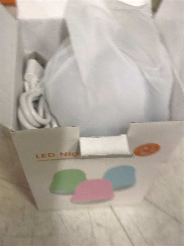 Photo 1 of Luposwiten Night Light for Kids with Touch Sensor Control and Color Changing Mode | Night Lights for Kids Room with 1 Hour Timer Up to 80H, White 2 pack 
