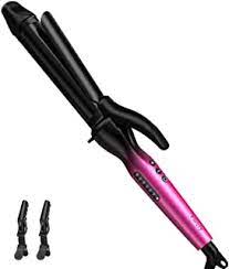 Photo 1 of FARERY 1.25 Inch Curling Iron for Polished and Loose Curls, Tourmaline Ceramic Curling Iron 1 1/4 Inch with Keratin&Argan Oil Infused, 6 Adjustable Temp Hair Curling Iron Wand with Auto Shut-Off