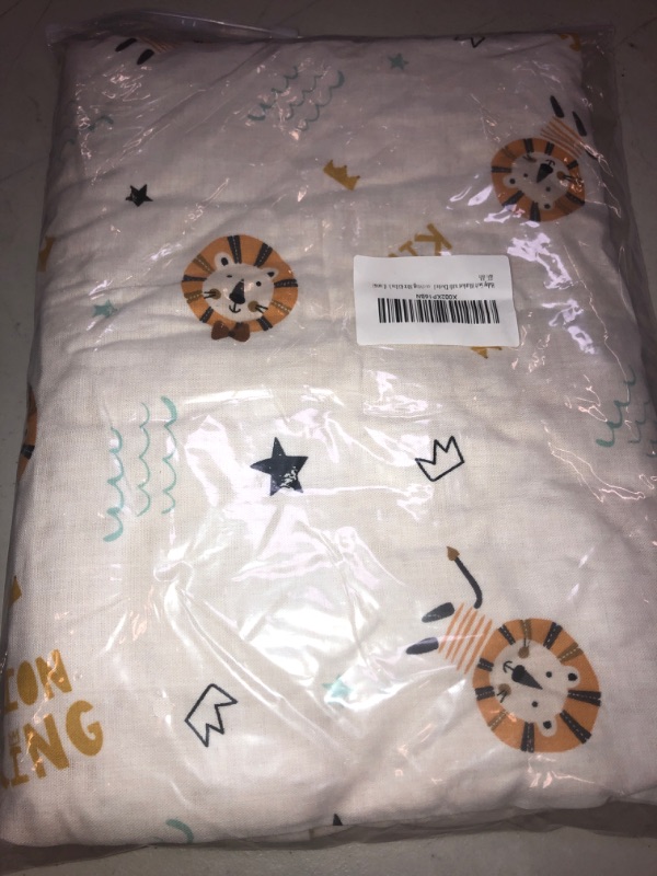 Photo 2 of Baby Soft Blanket with Dotted Backing for Kids,Baby Boys and Girls,Cozy Minky Blanket for Stroller, Crib, Newborns, Nursery Receiving,30 x 43 Inch (LIONS)