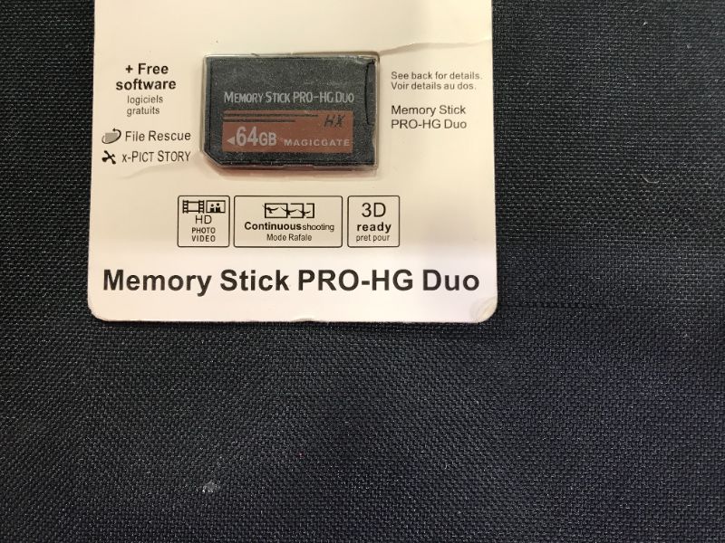 Photo 1 of 64GB Original High Speed Memory Stick Pro-HG Duo(MS-HX64A)