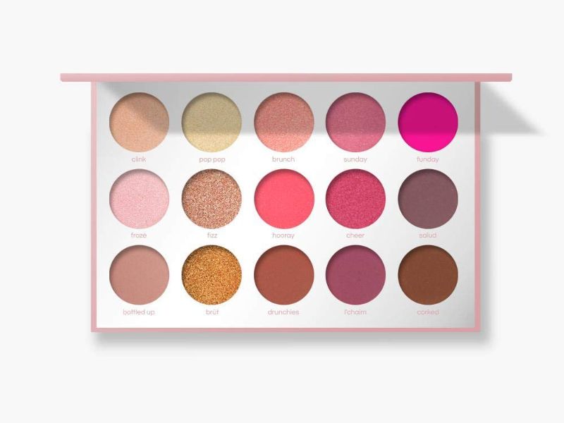 Photo 1 of 15 Rosé All Day Highly Pigmented Professional Bubbly Eyeshadow Palette - Everyday Makeup Shadow Palette with Intense Pigment
