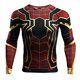 Photo 1 of COOLMAX Spiderman Compression Shirt for Mens 3D Print T-Shirt Fitness Top (Medium) Red, XL
