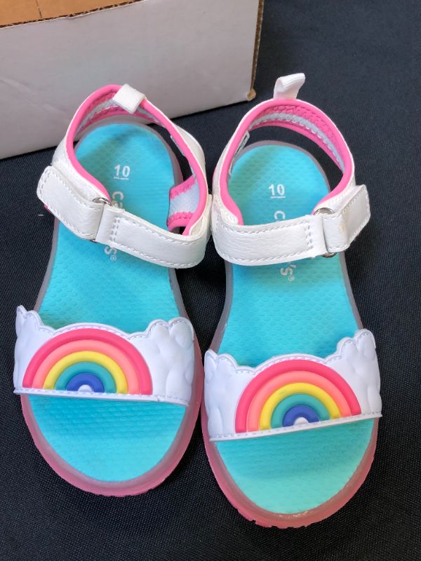 Photo 2 of Carter's Unisex-Child Dreamy Sandal
SIZE 10 LITTLE GIRL