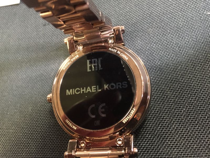 Photo 3 of Michael Kors MKT5030 Rose Gold Steel 316 L Digital Quartz Woman Watch
(UNABLE TO TEST, ITEM SAYS CHECK AGAIN LATER)