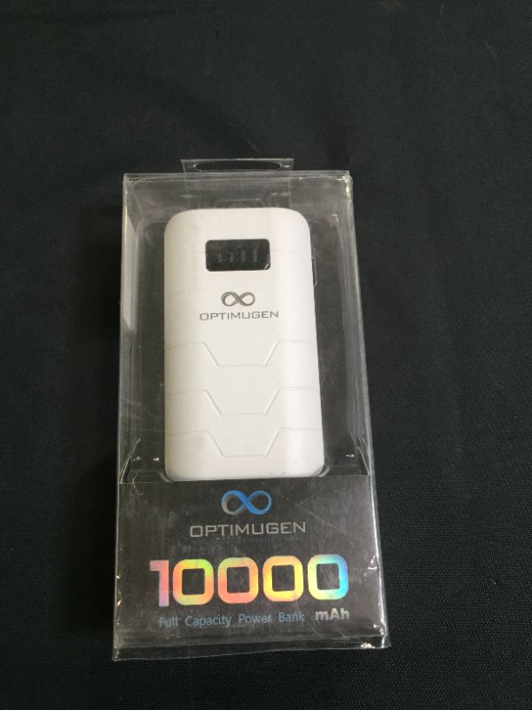 Photo 2 of OPTIMUGEN PowerBank 10000, One of the Smallest 10000mah External Batteries, Ultra-Compact, High-speed Charging Technology Power Bank for iPhone, Samsung Galaxy and More
