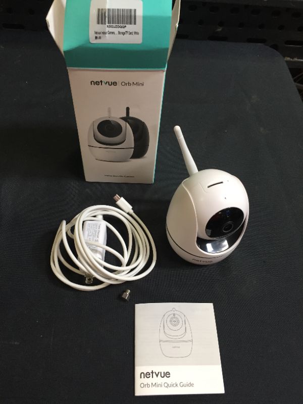 Photo 1 of Netvue Indoor Camera, 1080P FHD 2.4GHz WiFi Pet Camera, Home Camera for Pet/Baby, Dog Camera 2-Way Audio